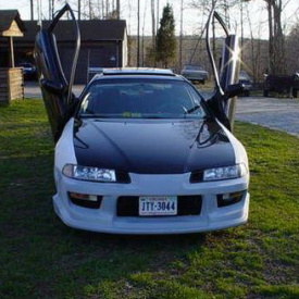 Ламбо двери United Lambo Doors  Bolt ON на Honda  Prelude 4